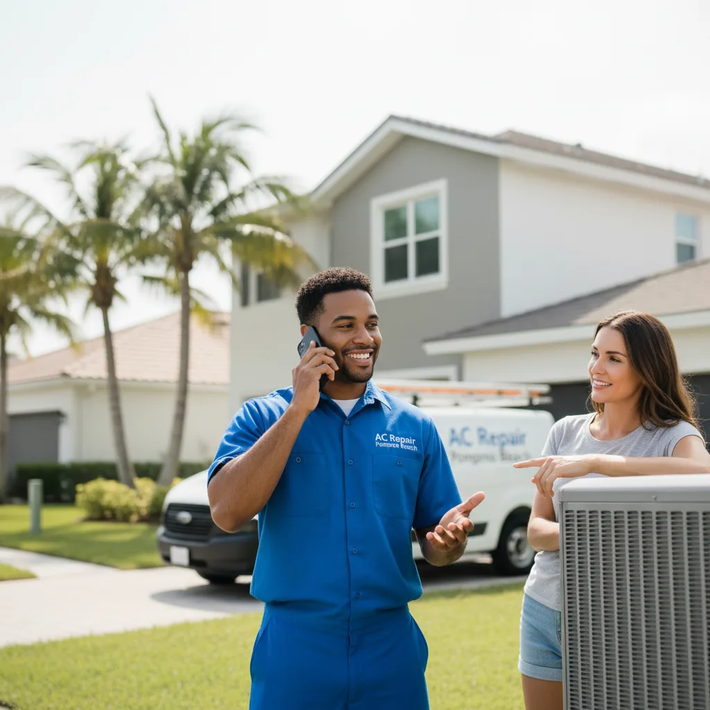 AC Repair Pompano Beach customer support in Leicester